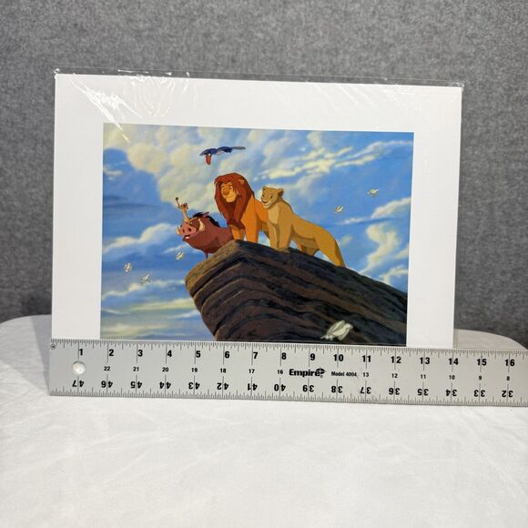 Exclusive Disney Store The Lion King Special Edition Lithograph - Picture 5 of 5